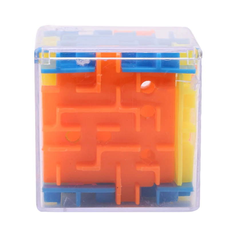 

Maze Magic Colorful Puzzle 3D Mini Cube Labyrinth Rolling Ball Toys Puzzle Game Children Learning Toys