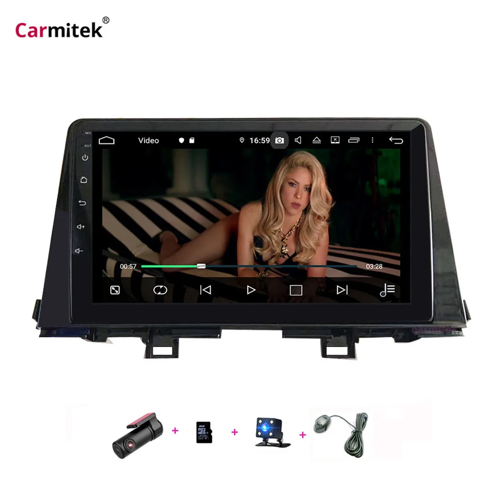 Carmitek Android 9 для KIA PICANTO Morning 2016 2017 2018 2019 мультимедийный DVD плеер навигация GPS