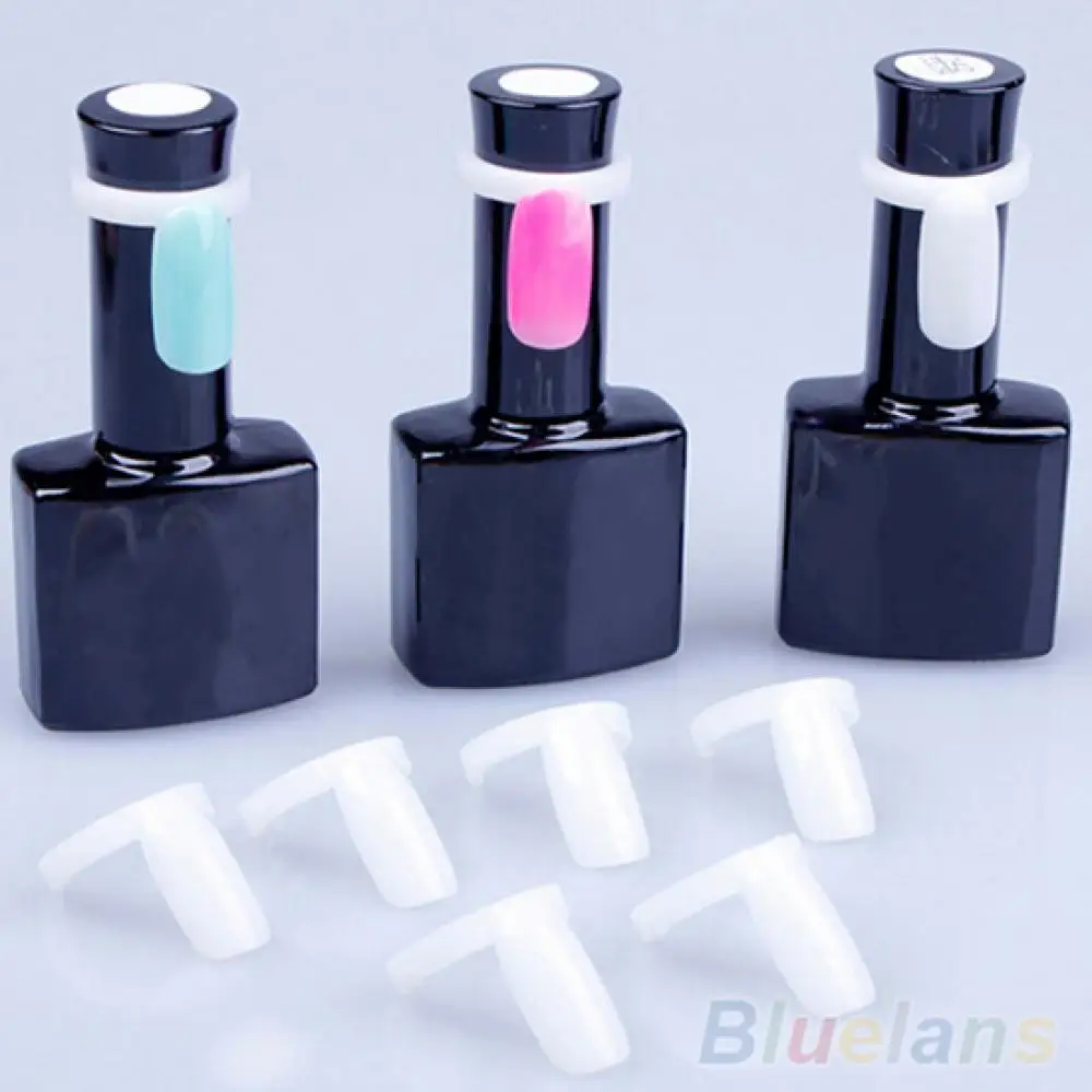 

70% Hot Sale 50 Pcs Polish UV Gel Pops Display Nail Art Ring Style False Nail Tips