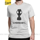 Мужские чернобыльские футболки с радиоактивным Cccp из чистого хлопка, футболки с коротким рукавом, Подарок, Идея, футболки