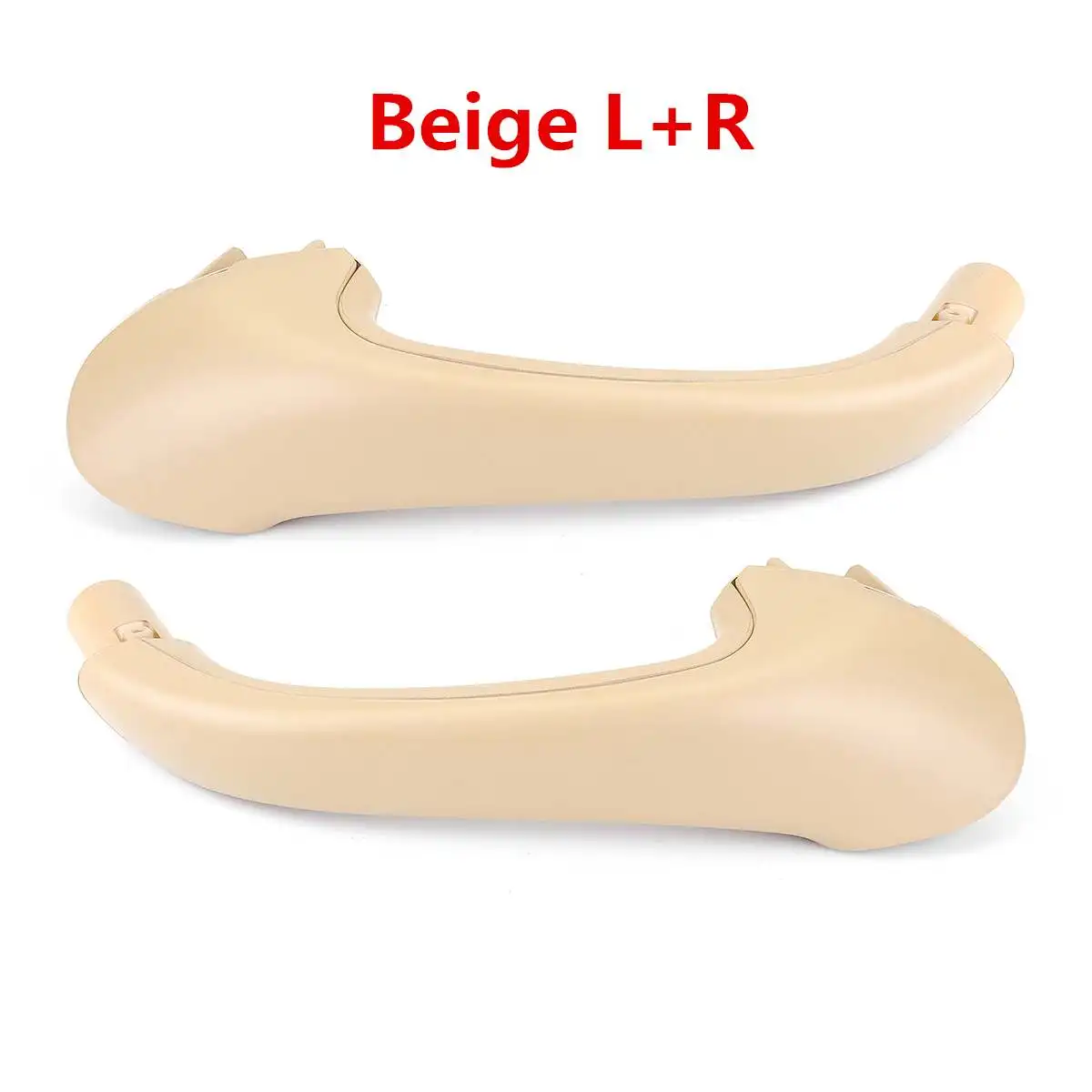 Beige Left Right W203 Автомобильная Передняя внутренняя дверная ручка несущая крышка ручки отделочные для Mercedes Benz W203 C-Class 20381015517241 - Цвет: Beige Left Right
