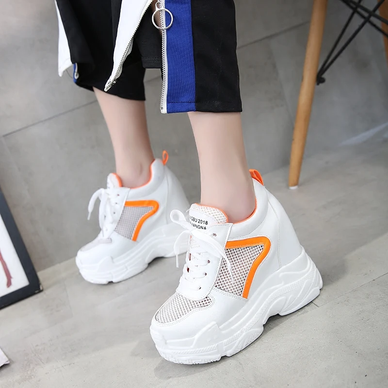 Белые туфли Новинка весна-лето 2019 женская повседневная обувь в Корейском стиле