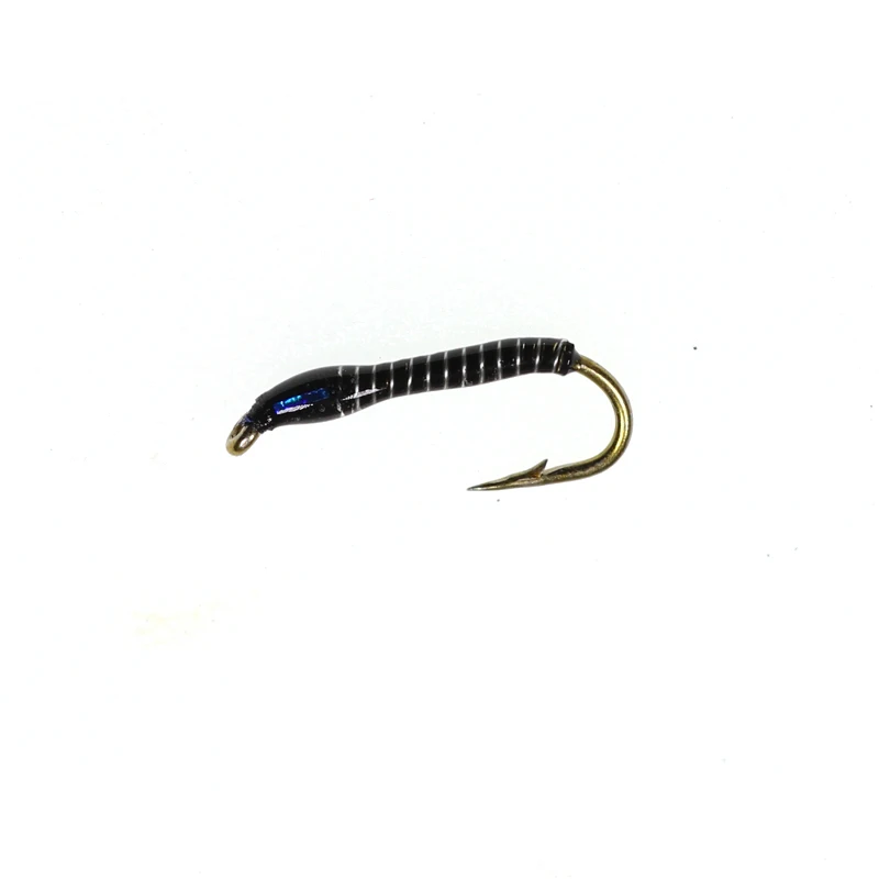 

Vampfly 8PCS #12 #18 Epoxy Buzzer Midge Nymphs Fly Lake and Pond Angling Fishing Lure Bait for Trout Fishing