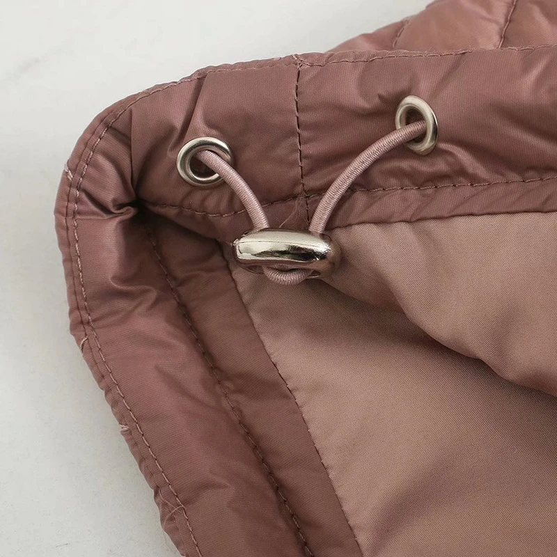 

Wixra Winter Coat Women Fashion Cotton Jacket Ladies Deep V Neck Parka Outwear High Street 3 Colors Loose Solid Clothes Female