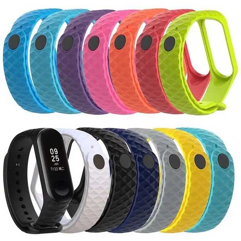 Ремешок для Xiaomi Mi Band 3 стильный милый сменный Браслет 4 аксессуары смарт-часов |