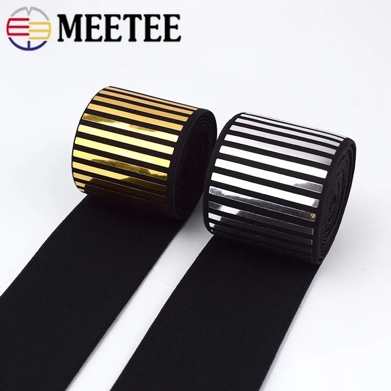 Meetee 5/10 м 5 см эластичная лента с блестками купальный костюм одежда юбка