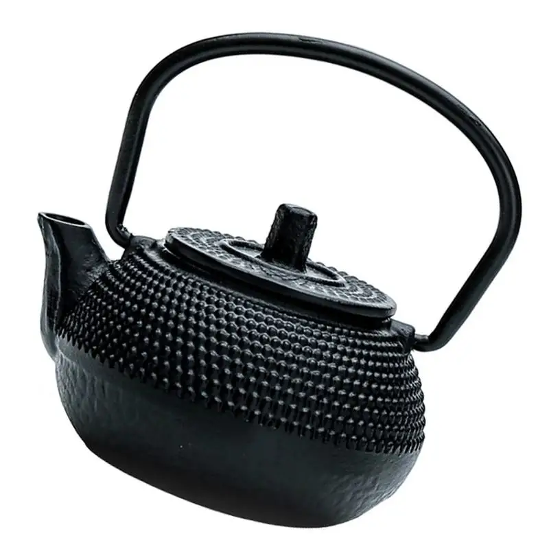 

Decorative Small Tea Kettle Cast Iron Teapot Tabletop Ornament Adornment