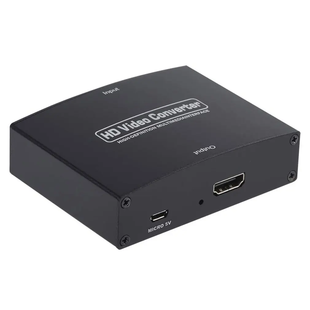 YPbPr R/L to HDMI-compatible Converter Component Video Audio Adapter Splitter for DVD HDTV Monitor Projector | Электроника