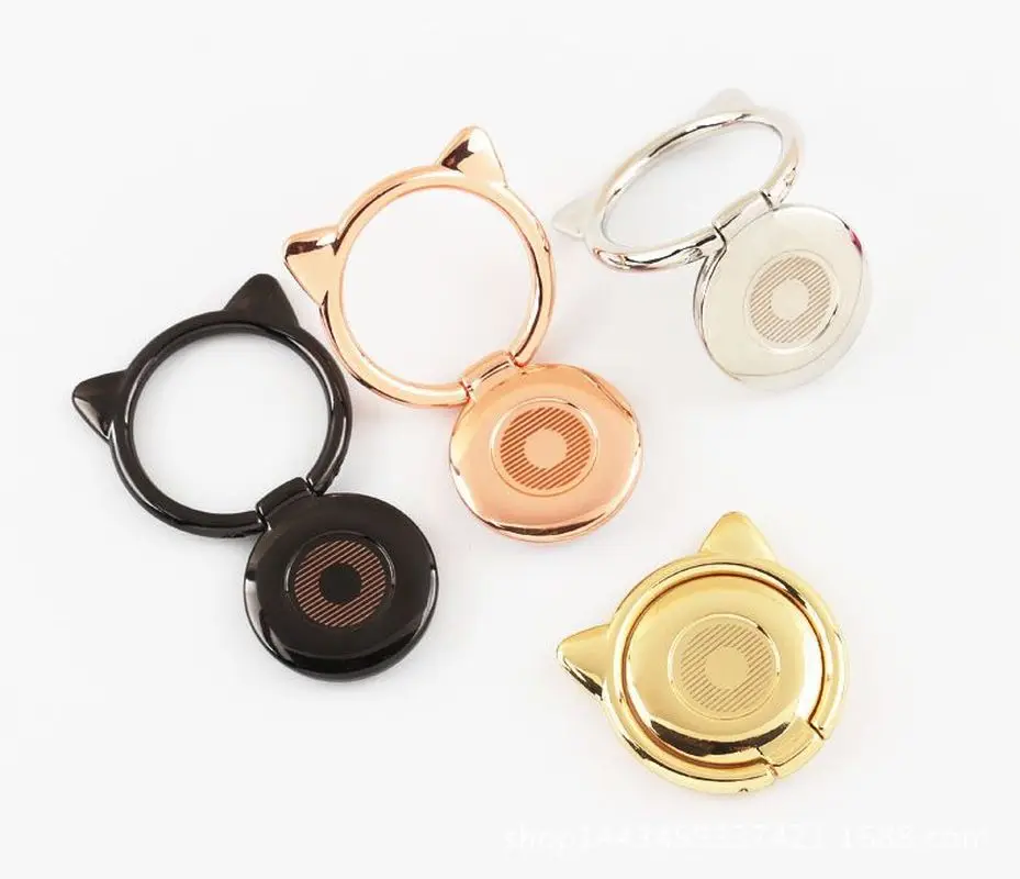 Универсальный держатель для телефона с милыми кошачьими ушками Магнитный