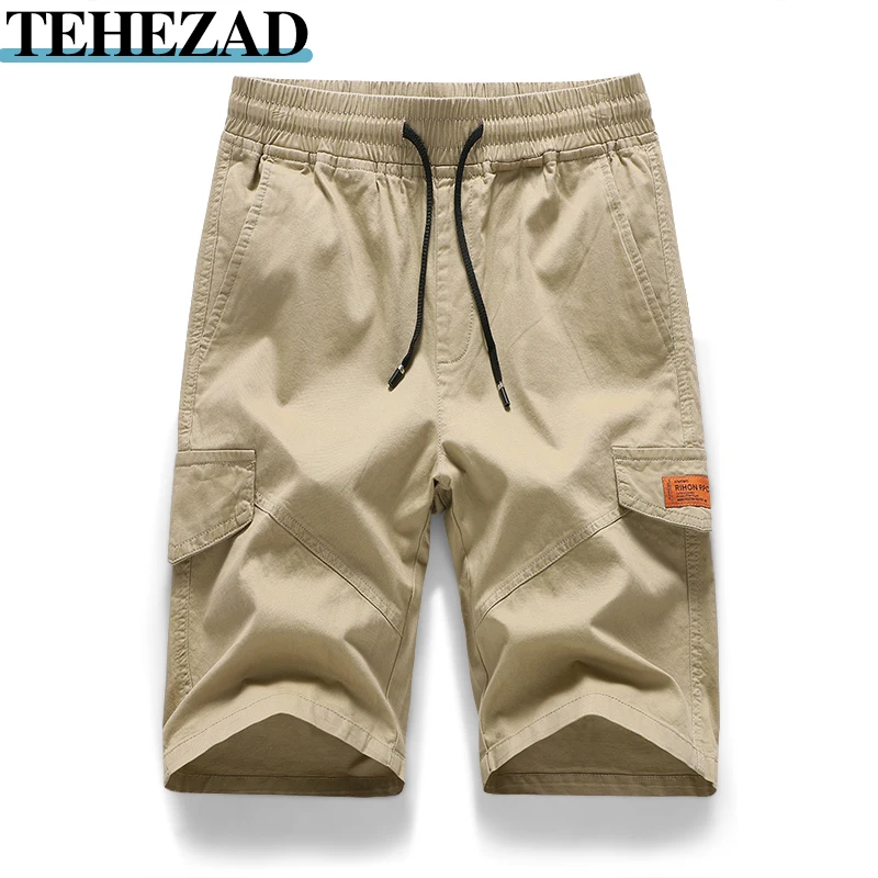 

Men's Casual Shorts 2021 Spring/summer New Style Male Pocket Drawstring Shorts Fashion Brand Men's Breathable Comfortable Short