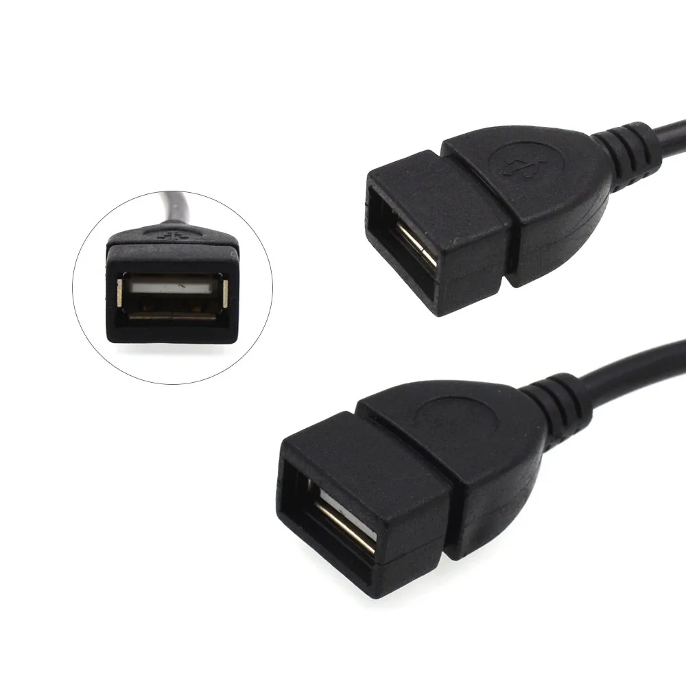 2019 высокоскоростной Черный Micro USB 2 0 штекер гнездо L образный коннектор удлинитель