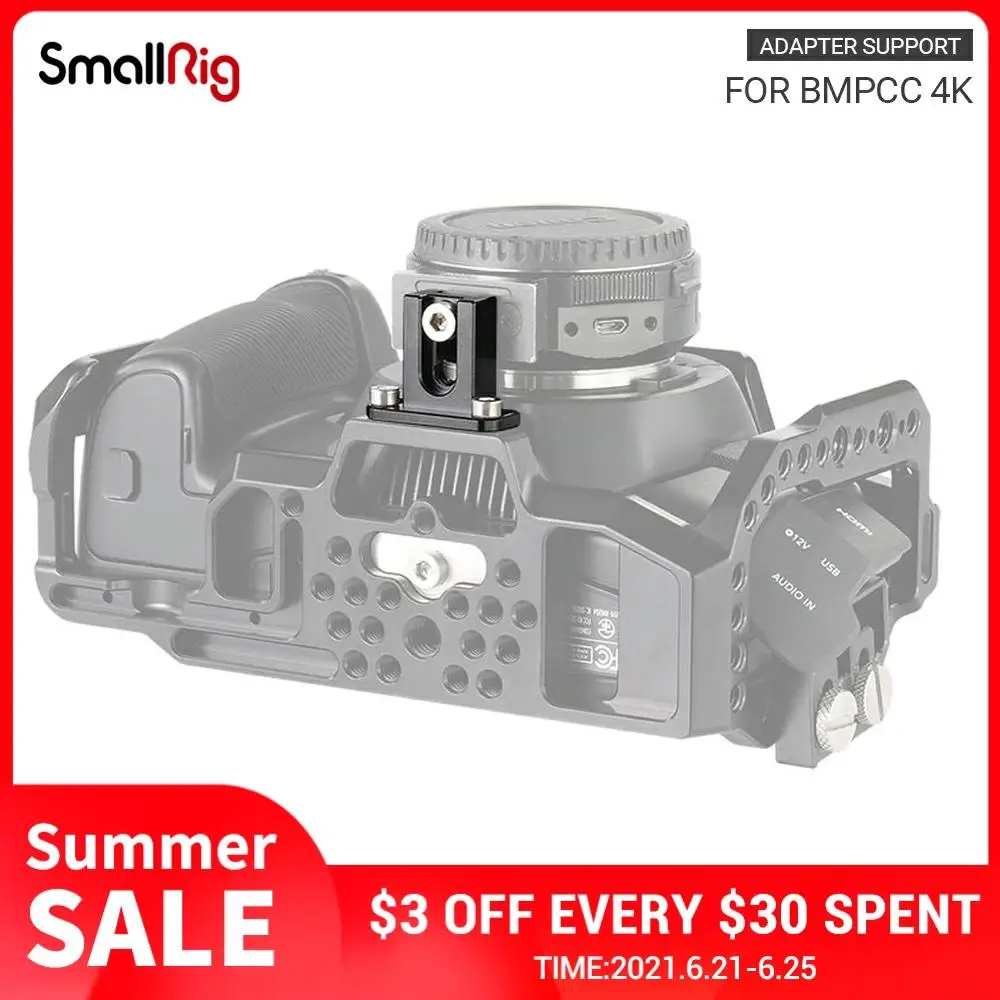 SmallRig Крепление объектива камеры Metabones адаптер Поддержка для BMPCC 4K 2247|Адаптеры