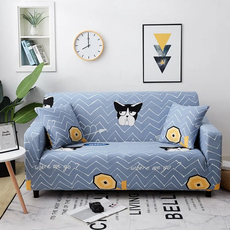 Стрейч диванных чехлов протектор мебели полиэстер Loveseat Ipad Mini 1/2/3/4-seater Arm накидки на стулья для Гостиная - Цвет: O