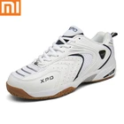 Кроссовки Xiaomi мужскиеженские для бадминтона, дышащая профессиональная спортивная обувь, на резиновой подошве, белые
