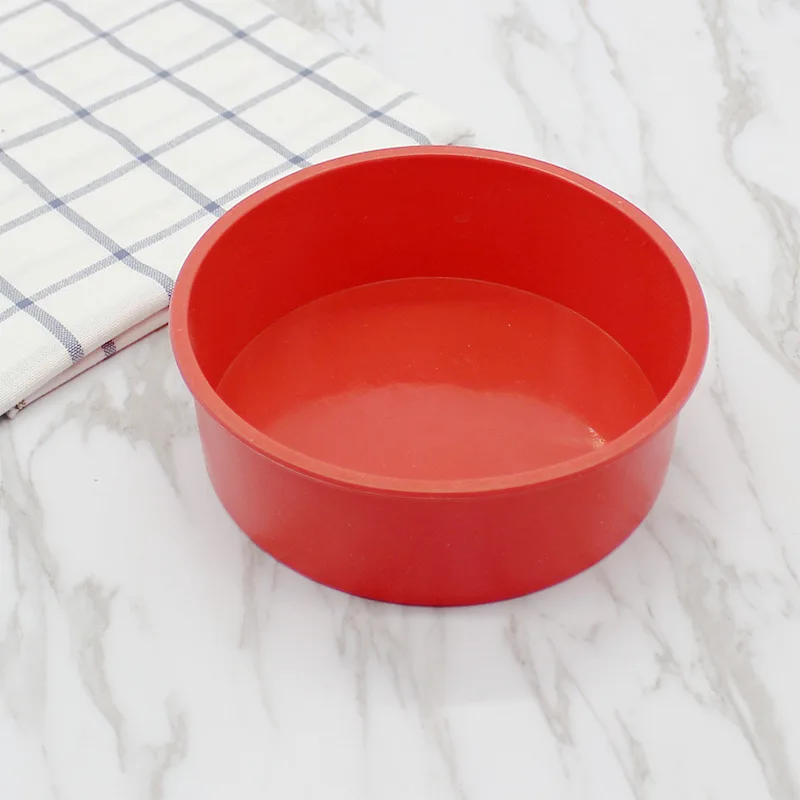 

Silicone Cake Pan Mold Bakeware Molds for Cake Cookies 8 Inches Round Cakes Mould DIY Fondant Candy Silicone Baking Tools