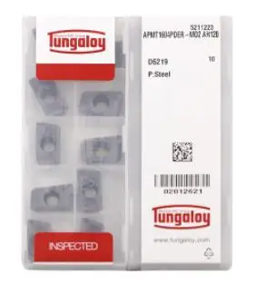 APMT1604PDER-MO2 AH120 оригинальные карбидные вставки Tungaloy фрезерные токарные инструменты