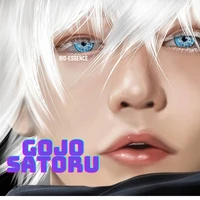 Bio-essence Pair Cosplay Color Contact Lenses for Eyes Anime Accessory Anime Len Jujutsu Kaisen Lenses Gojo Lenses Blue Lenses