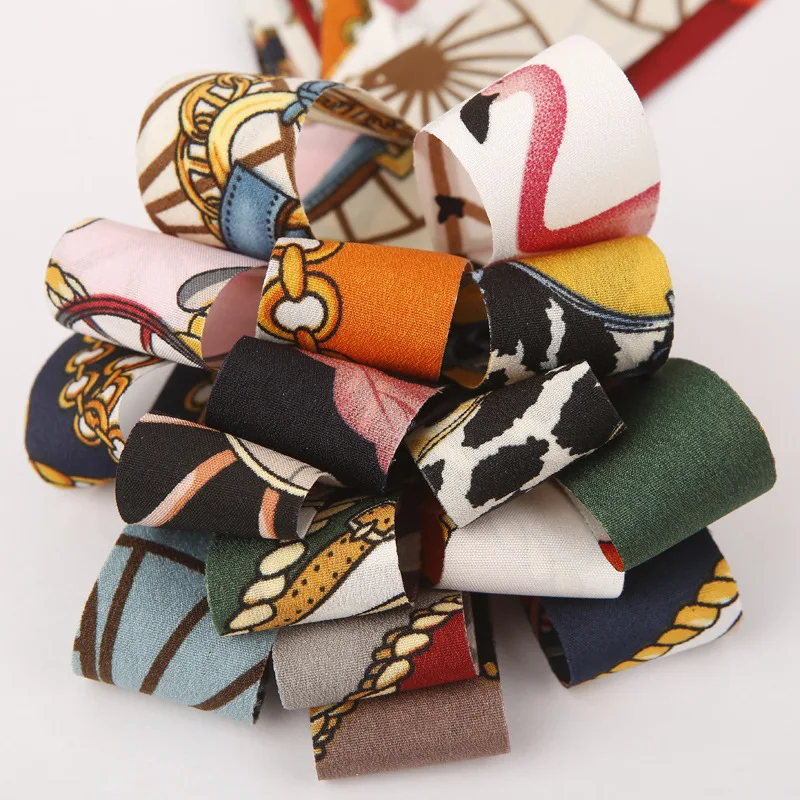 Лента из полиэстера и хлопка для галстука бабочки 50 ярдов/партия|Ленты шитья| |