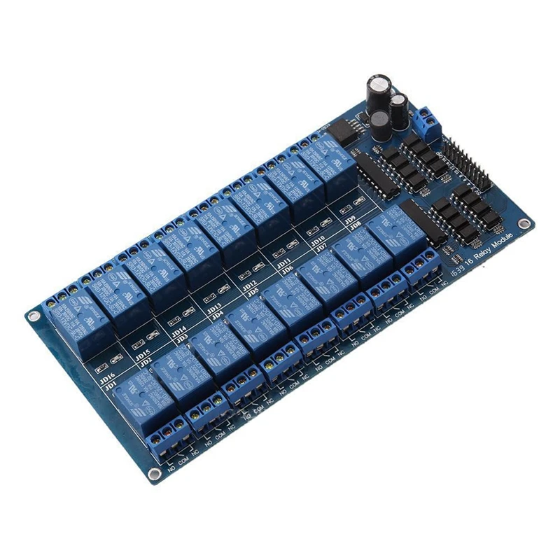 16 канальный 5V/12V релейный модуль для Arduino PIC AVR MCU DSP ARM Управление|Реле| |