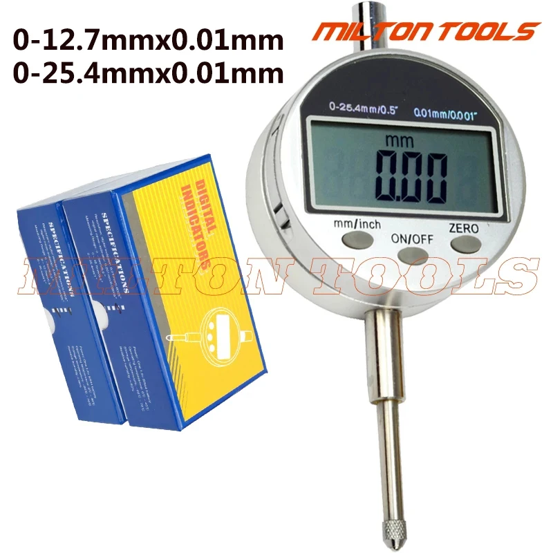 Электронный циферблат 0-25 4 мм/1 дюйм 0 01 мм | Инструменты