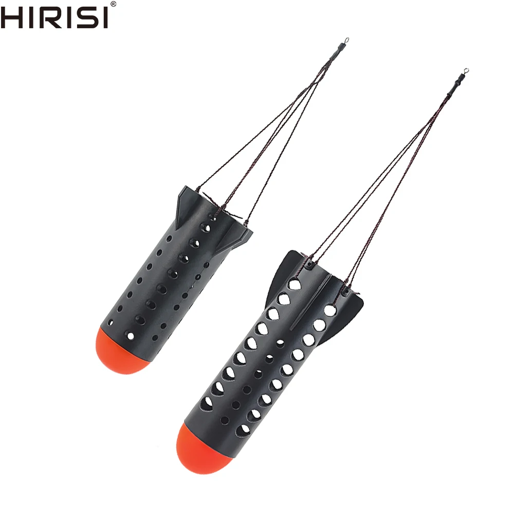 4 x кормушка для ловли карпа ракетки приманки снасти 2 размера рыболовные кормушки