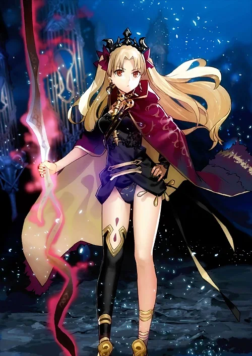 Anim Fate Grand Order FGO Ereshkigal Роскошная накидка платье униформа Косплей Костюм Хэллоуин