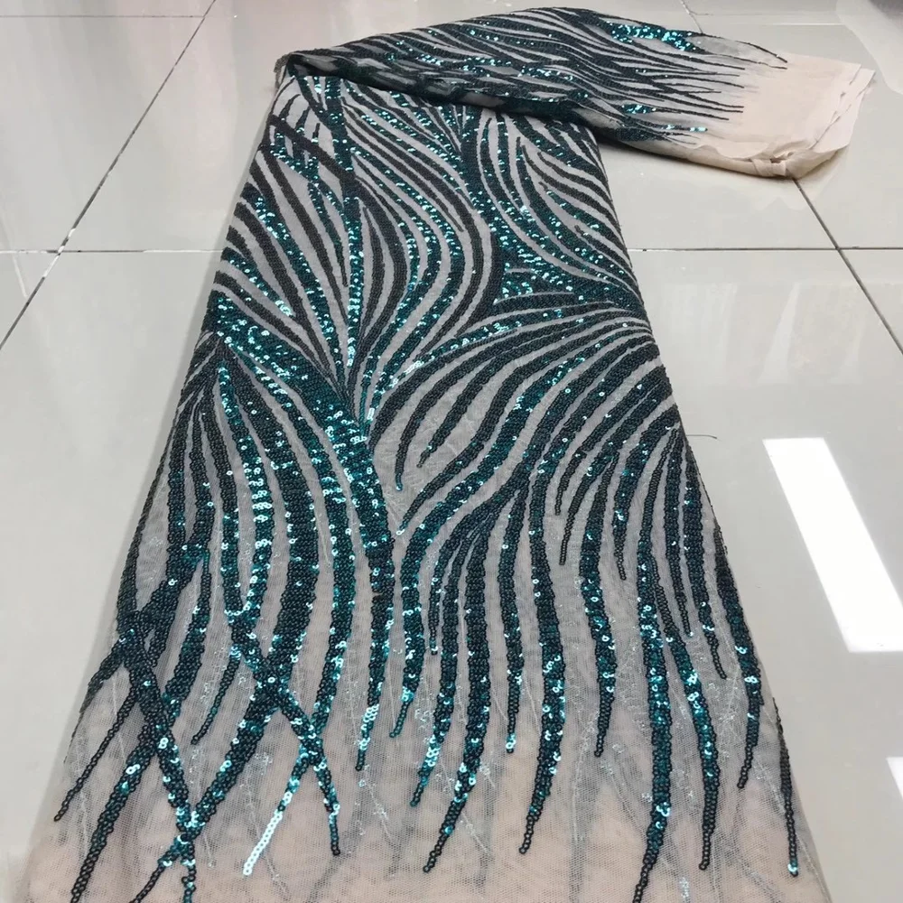 Нигерия африканская кружевная ткань 2020 высокое качество с блестками вышивка