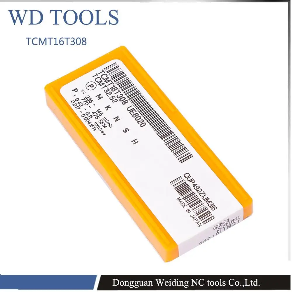 Вставка для станка ЧПУ. Инструменты обрабатывающего центра. с ЧПУ TCMT16T308 вставка
