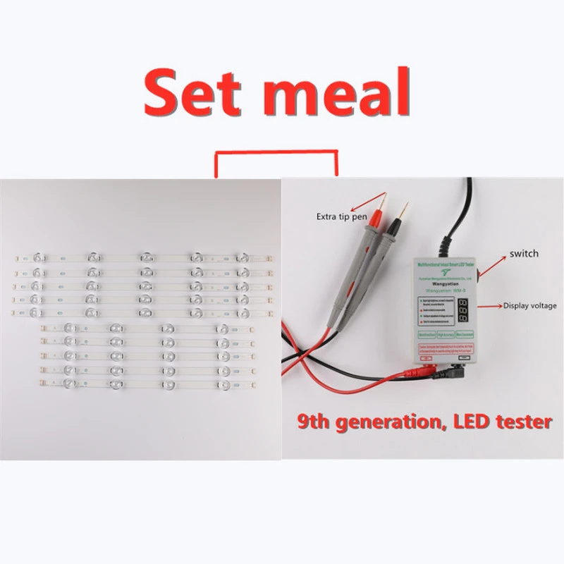 100% Новый 10 шт/комплект светодиодный полоска L G 50 ТВ 50LB653V ZK 50LB650V трансформаторного