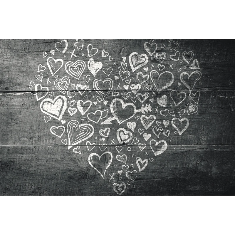 Виниловый фон для фотосъемки детей с полной любовью на день рождения фотостудия