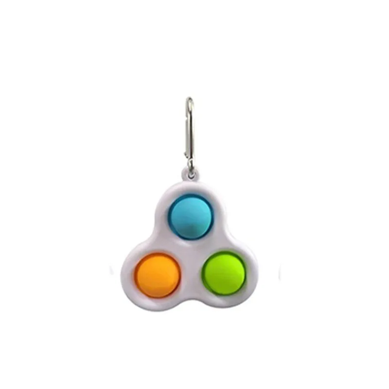 Jual 100 Buah Set Mainan Sensorik Fidget Pop Lesung Pipi Sederhana Mainan Anti Stres Mainan Sensorik Fidget Gelembung Penghilang Kecemasan Autisme