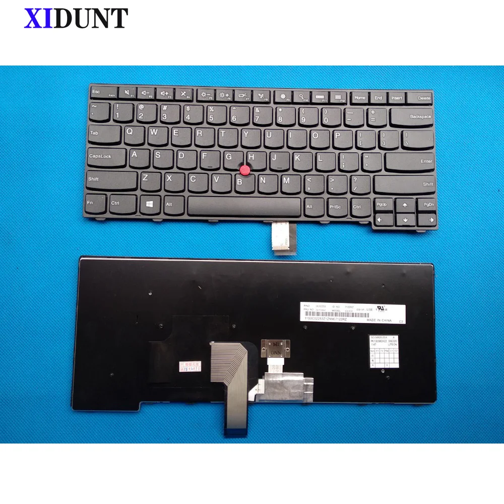 

Новая Оригинальная клавиатура для Lenovo ThinkPad L440 L450 T440 T440P T431S T440S T450 T450S T460, английская Клавиатура США без подсветки, 04Y0824 04Y0862