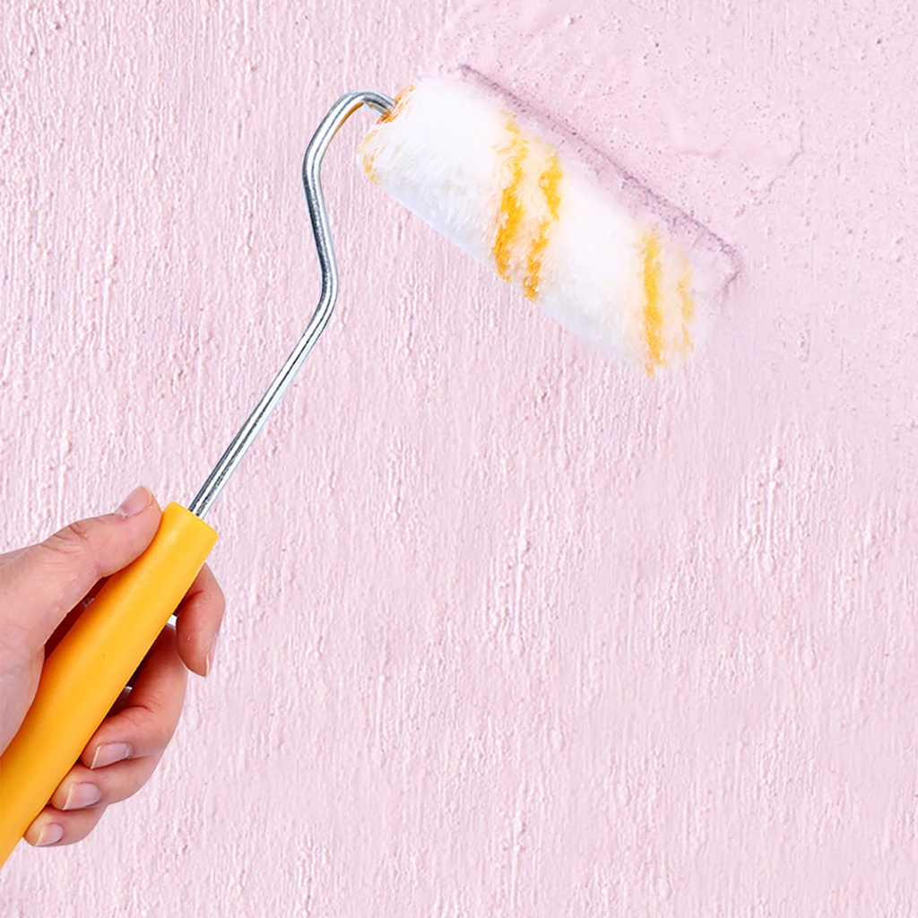 

Wall Paint Roller with 10 Pcs Replacement Roller Mini Paint Roller Covers House Decoration DIY Wall Painting Supplies Dropship