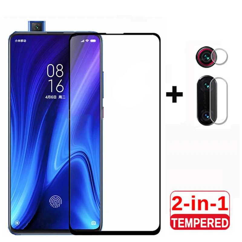 Защитное стекло 2 в 1 для Xiaomi 9t Redmi K20 Pro защита экрана пленка объектива камеры на redmi