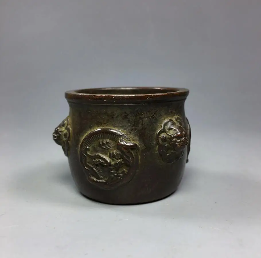 Медь статуя завода-изготовителя чистый под старину &quotкурильница отделанные