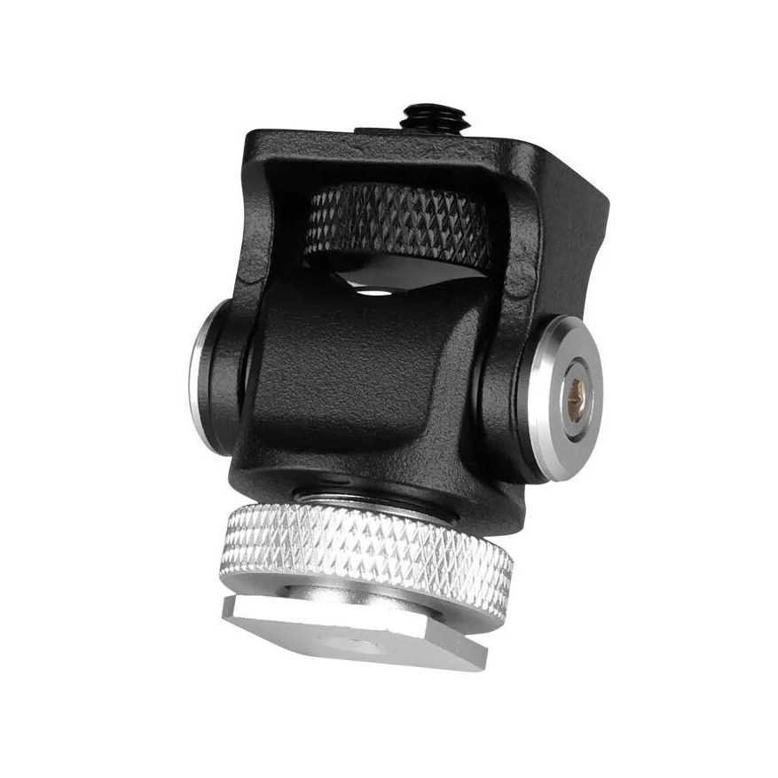 

Adjustable Mount Monitor Hot Shoe Flash Adapter Microphone Bracket Holder for Video Camera Photography for DSLR Canon Nikon