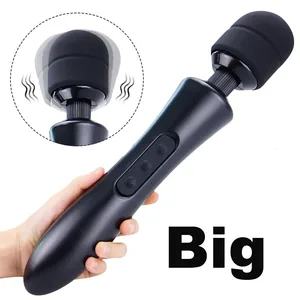 Мощный Большой Вибратор Интимные Игрушки для женщин, Стимулятор клитора, фаллоимитатор точки G, вибратор AV интимные игрушки для взрослых