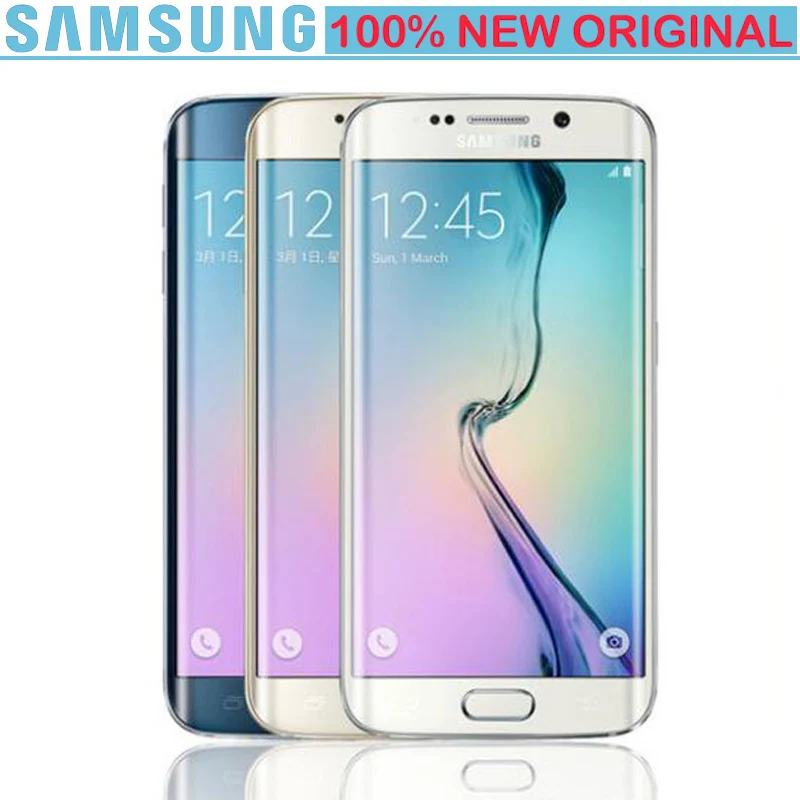 Новый оригинальный AMOLED 5 1 ''ЖК-дисплей с рамкой для SAMSUNG Galaxy s6 EDGE G925 G925F