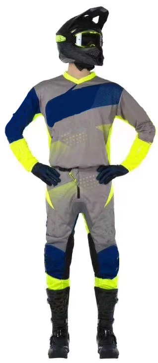 Free Shipping 2020 One Element Factor Neon motocross MX dirt bike gear - Jersey Pants combo set