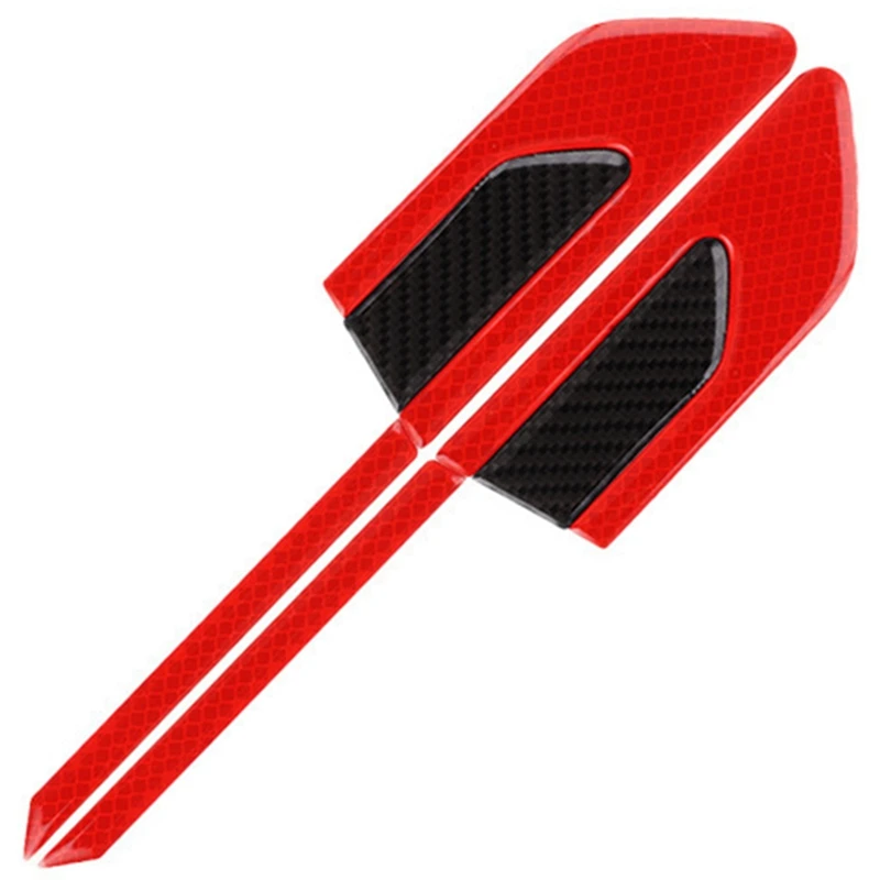 

Wheel Eyebrow Car Reflective Stickers Carbon Fiber Protection for BMW Mazda