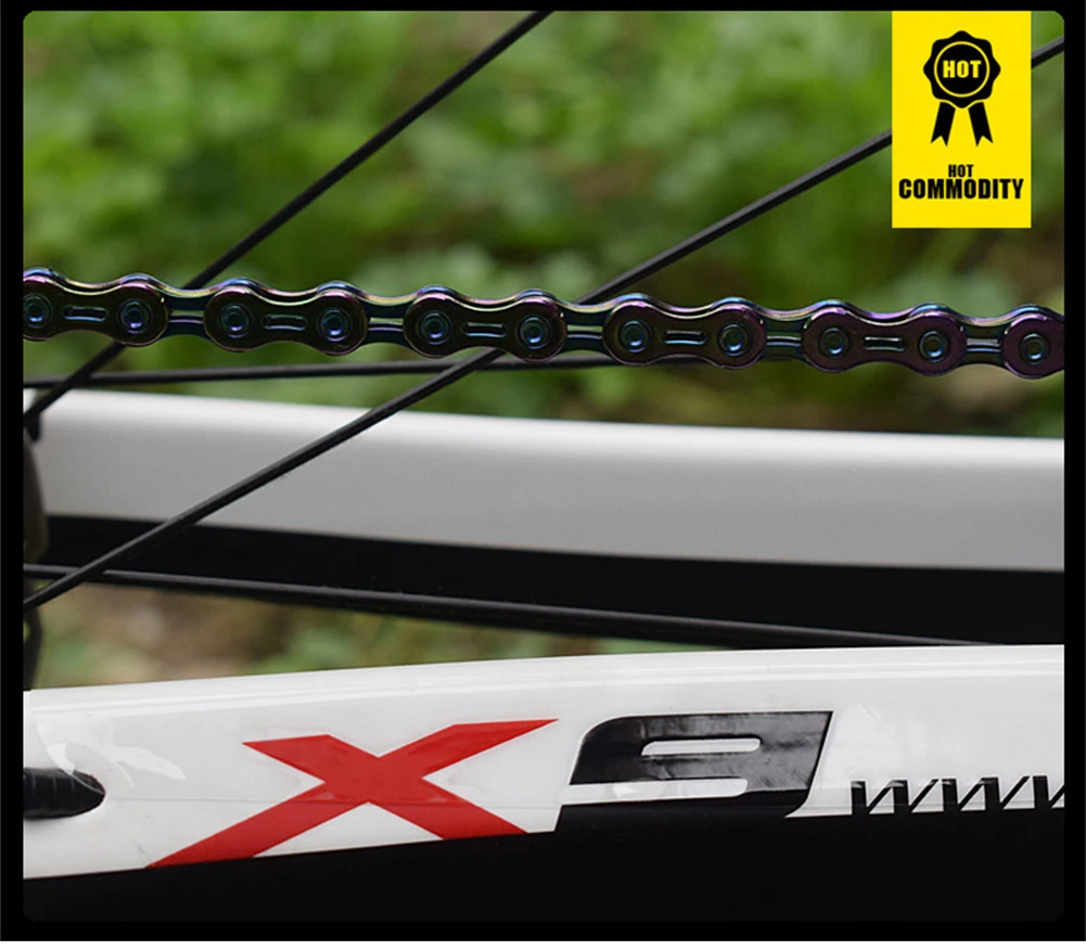 FMFXTR 9/10/11 цепь для скоростного велосипеда Sskeletonized 10x10 л 27/30s цепи горного шоссейного