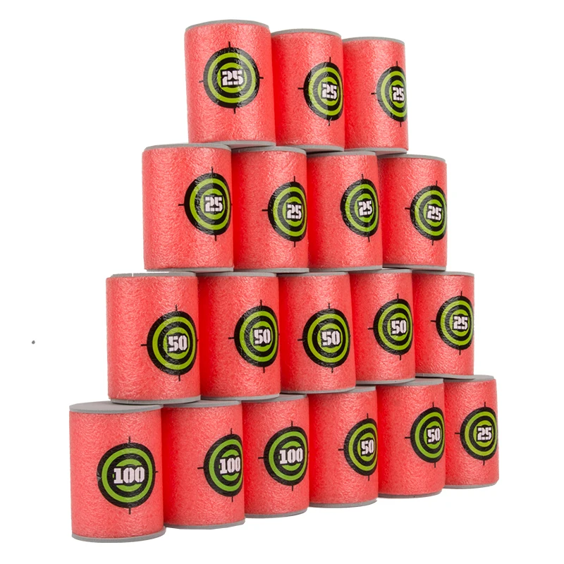 18 шт пулевые мишени для стрельбы из Дротика набор Nerf N Strike Elite/Mega/Rival серии мишень