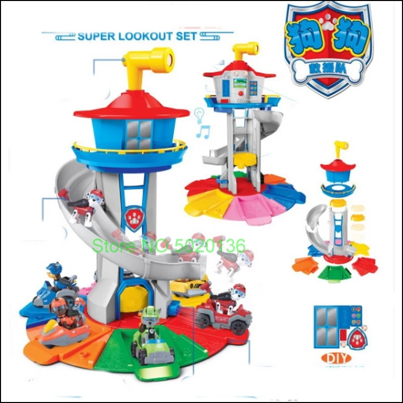 Игрушки для собак Pawed спасательная база командный центр щенок патрулирование