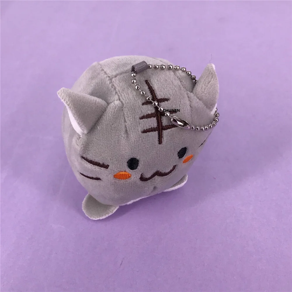 4 цвета маленькая игрушка для кошек 7 см мягкая плюшевая кукла-животное брелок