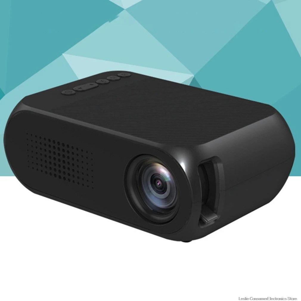 Yg320 Мини проектор Draagbare Hd 1080P домашний кинотеатр медиаплеер Beamer Usb Hdmi светодиодный проектор с ЖК-дисплеем