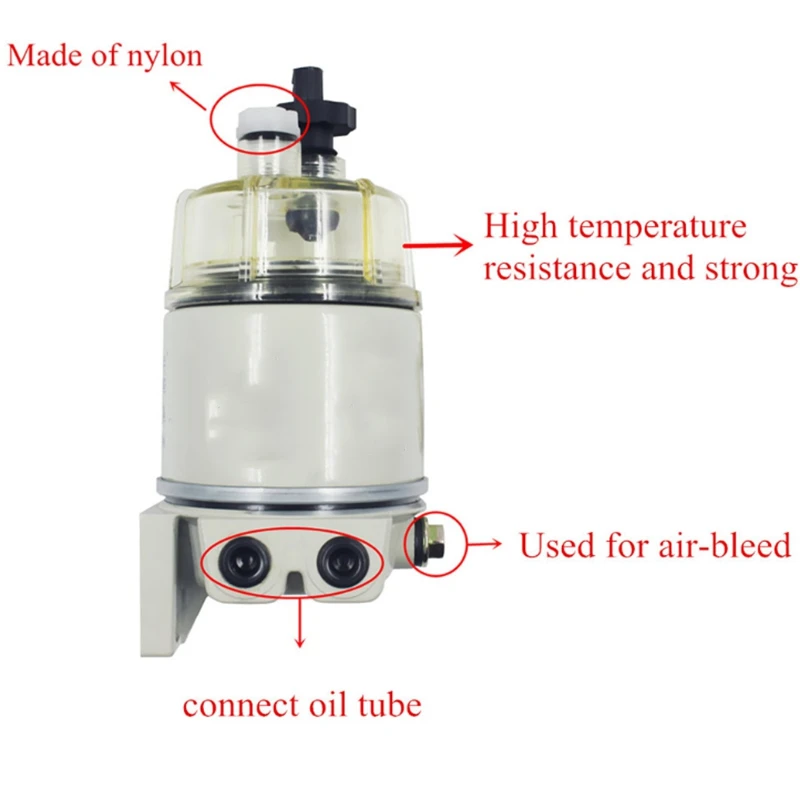 R12T топлива/воды сепаратор фильтр двигатель для Racor 140R 120At S3240 Npt Zg1/4-19 Автозапчасти полный комбо фильтр
