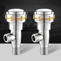 1pc angle valve for faucet toilet water heater with hot and hot water lengthening and thickening water stoping triangle valve