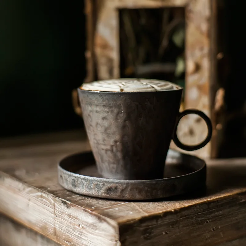 Роскошная кофейная чашка в японском стиле ретро Набор чашек и блюдец