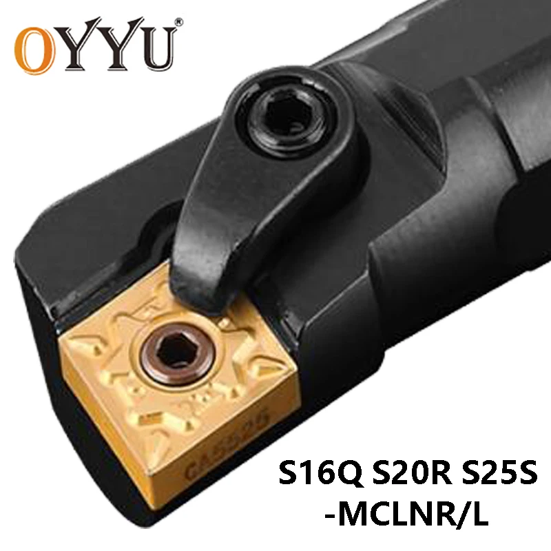 OYYU 16 мм 20 25 S20R S25S MCLNR MCLNL S16Q MCLNR12 держатель токарного инструмента токарные