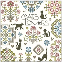 1418222528ct kitten garden patterns counted cross stitch cross stitch kit embroidery needlework sets